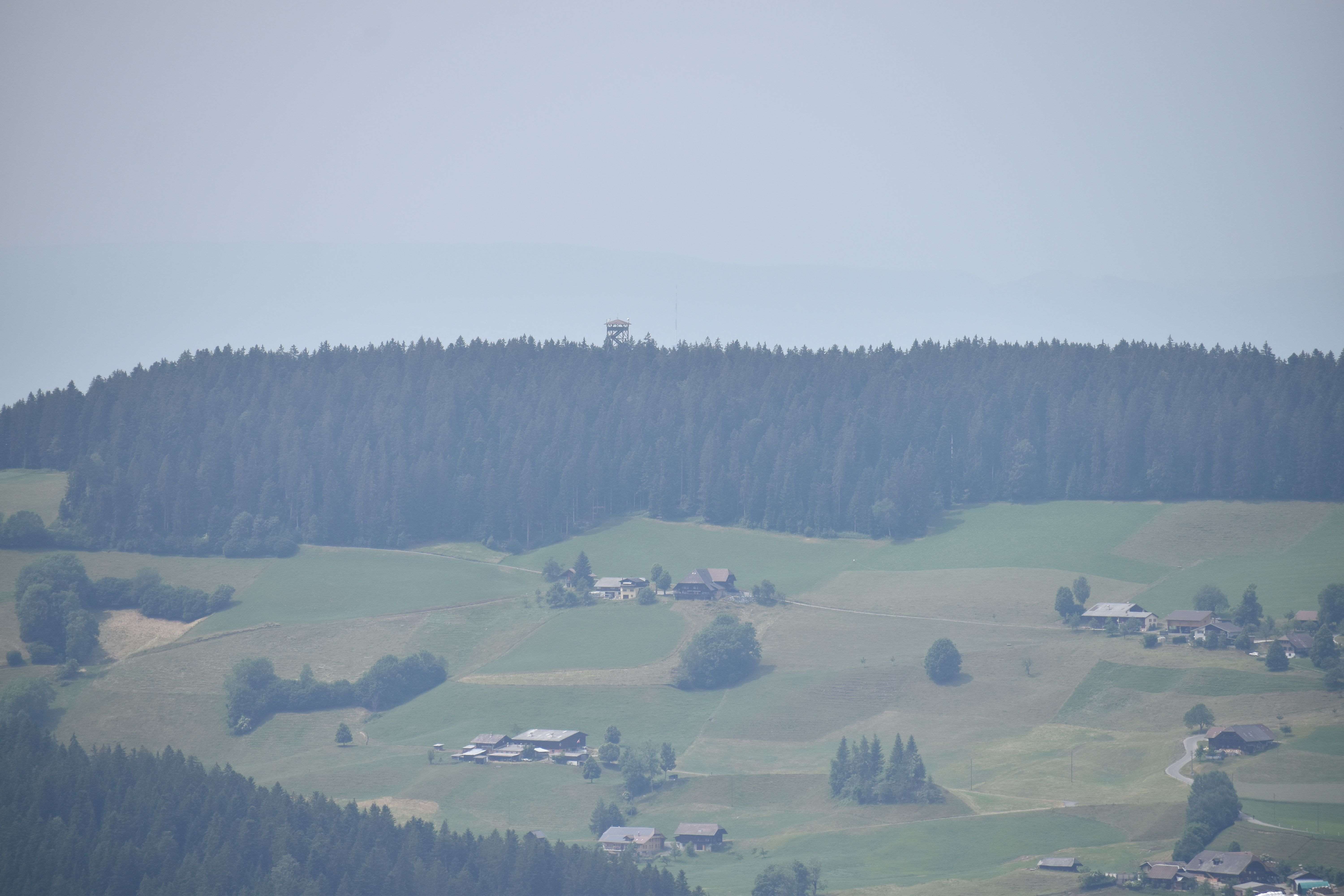 Blick zum Chuderhüsiturm